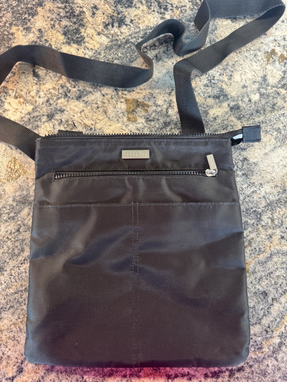 Baggallini Black Lightweight Crossbody Bag